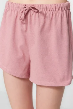 Conjunto de pijama corto liso