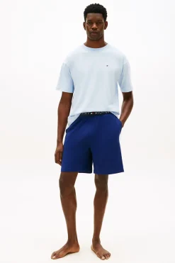 Conjunto pijama corto liso