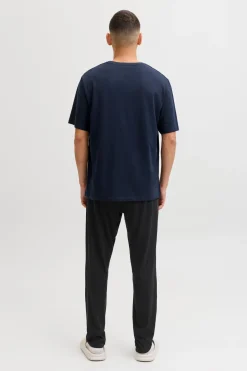 Conjunto pijama largo manga corta