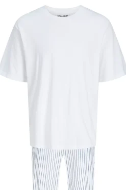 Conjunto pijama pantal&oacute;n largo rayas