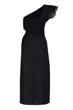 Conjunto top asim&eacute;trico y falda