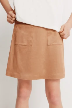 Falda ante ni&ntilde;a