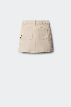 Falda cargo ni&ntilde;a