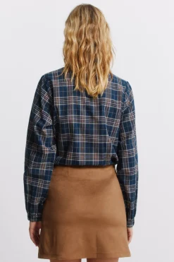 Falda corta antelina