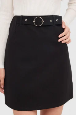 Falda Corta Cintur&oacute;n