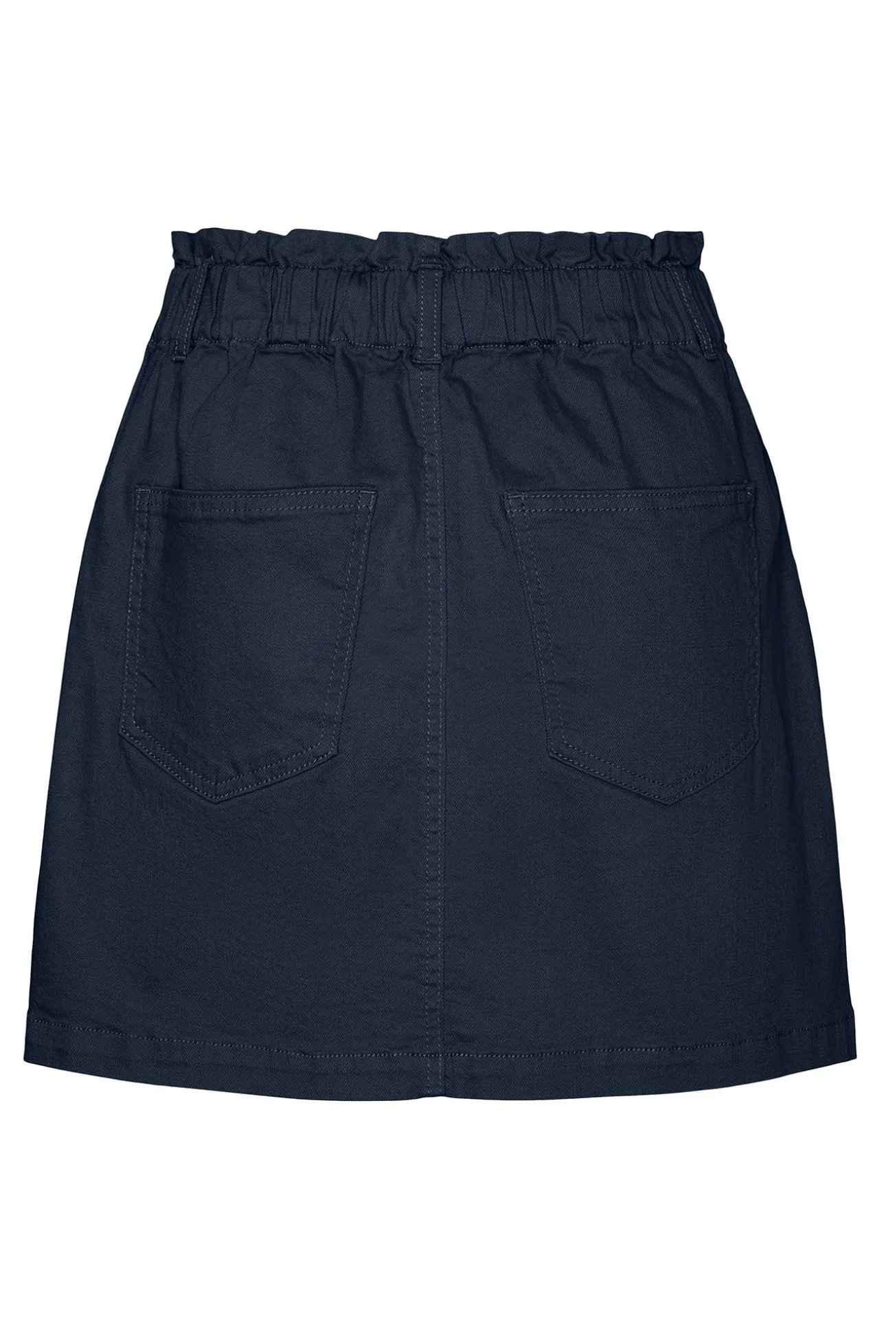 Falda corta con cintura el&aacute;stica