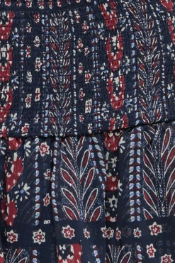 Falda corta con lurex