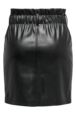 Falda corta polipiel