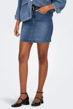 Falda corta vaquera