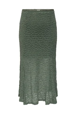 Falda de encaje talla grande