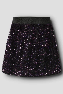 Falda de lentejuelas de niña