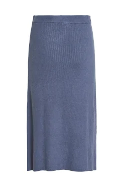 Falda de punto canal&eacute; midi