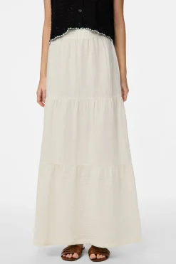 Falda larga de algod&oacute;n