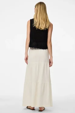 Falda larga de algod&oacute;n