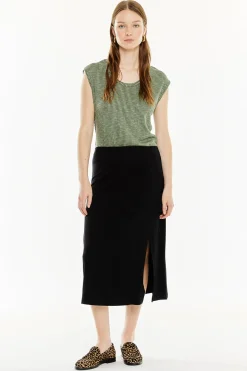 Falda larga evas&eacute;