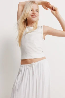 Falda larga ni&ntilde;a