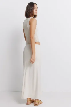 Falda midi corte sirena