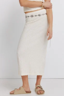 Falda midi estructura