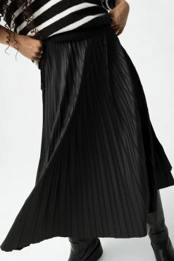 Falda Midi Plisada