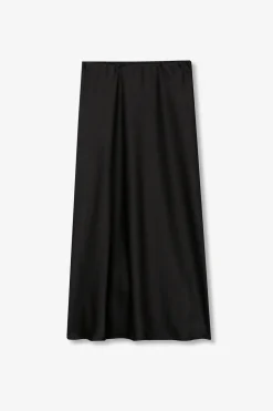Falda Midi Satinada
