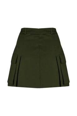 Falda pantal&oacute;n con bolsillos