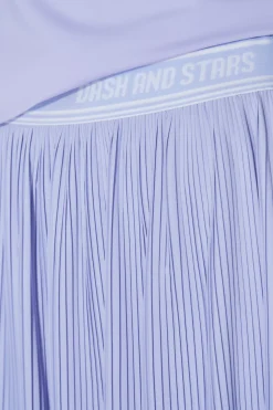 Falda plisada lila malla interior