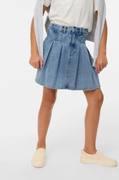 Falda vaquera tablas