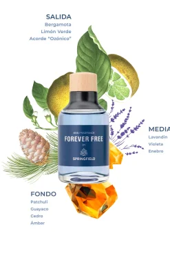 FRAGANCIA MASCULINA FOREVER FREE 100 ML