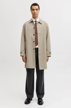 Gabardina cl&aacute;sica larga