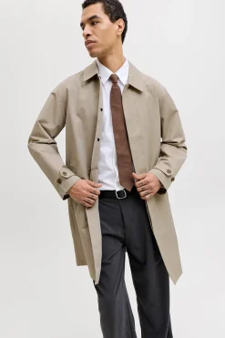 Gabardina cl&aacute;sica larga