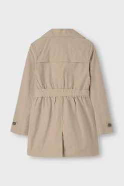 Gabardina con cintur&oacute;n