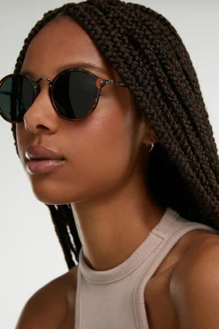 Gafas de sol redondas metal ligeras