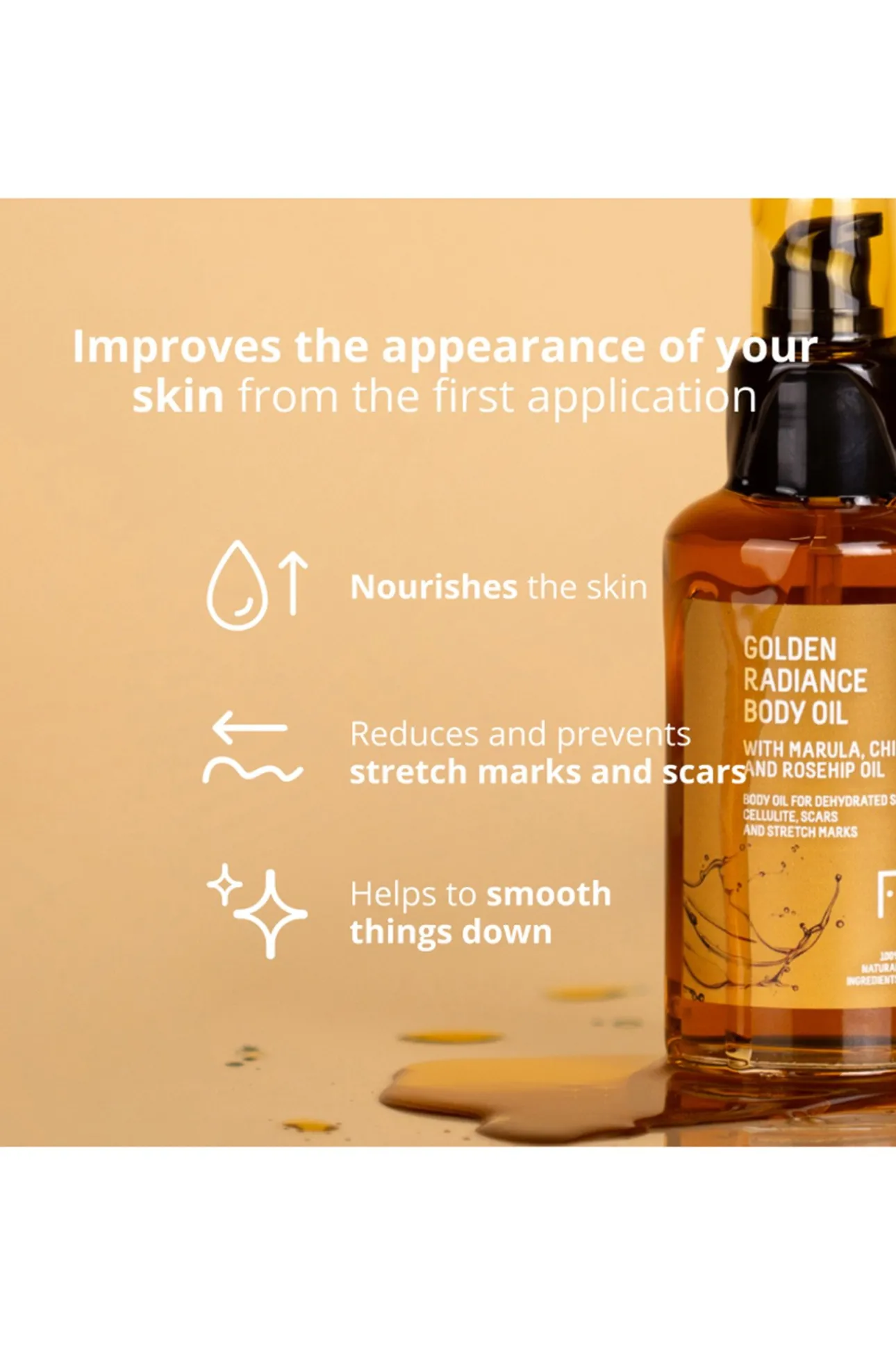 Golden Radiance Aceite Corporal