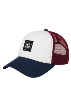 Gorra trucker con visera curva