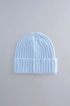 Gorro punto azul beb&eacute;