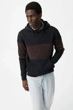 Hoodie con Bordado Frontal