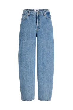 Jeans barrel tiro medio