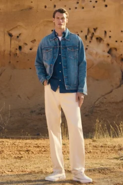 Jeans crudo straight fit