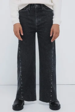 Jeans denim culotte TACHAS ni&ntilde;a