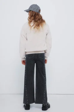 Jeans denim culotte TACHAS ni&ntilde;a