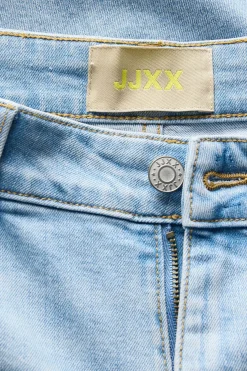 Jeans flared tiro medio