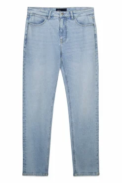 Jeans lavado claro slim fit
