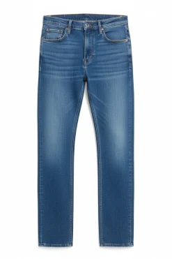 Jeans lavado medio slim fit