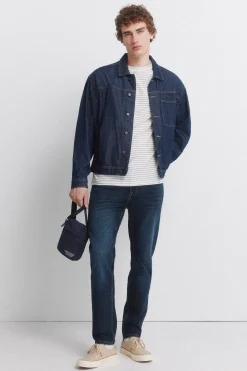 Jeans lavado oscuro slim fit