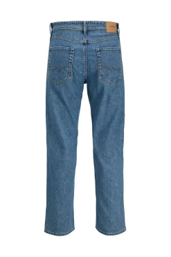 Jeans loose tiro medio vaquero