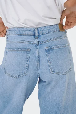 Jeans rectos tiro medio