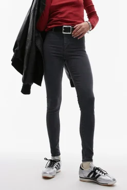 Jeans skinny de tiro alto