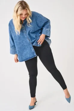 Jeans skinny talla grande