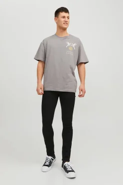 Jeans skinny tiro bajo stretch