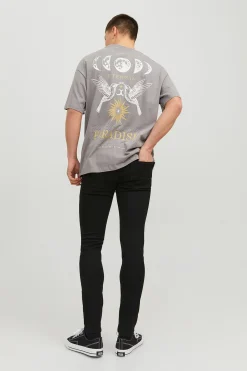 Jeans skinny tiro bajo stretch